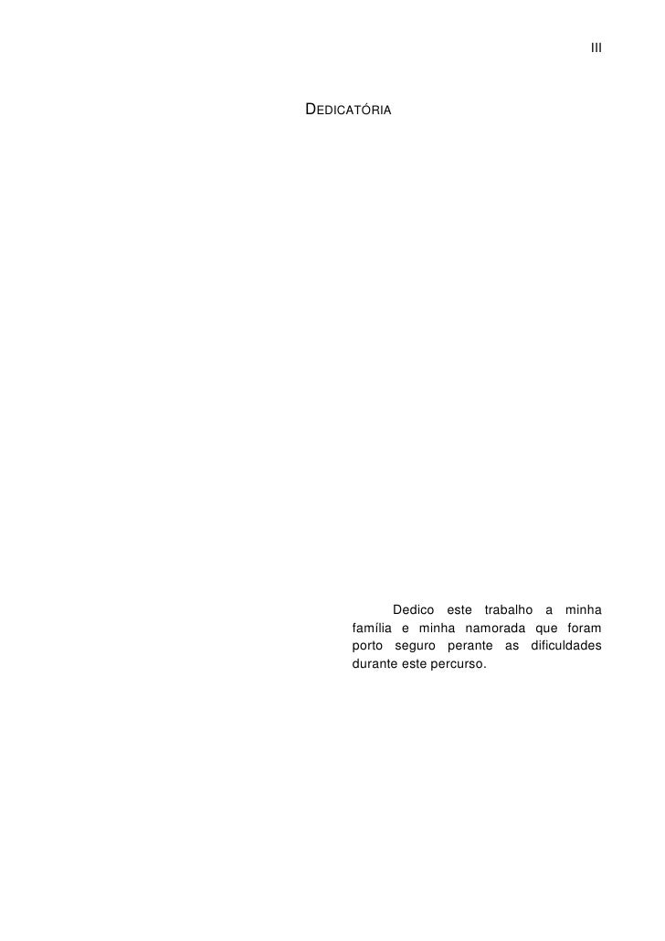 Como fazer dedicatoria e agradecimento na monografia