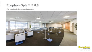 ©
Ecophon
Group
Ecophon Opta™ E 0.8
For the basic functional demand
 
