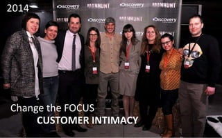 CUSTOMER INTIMACY
Change the FOCUS
2014
 