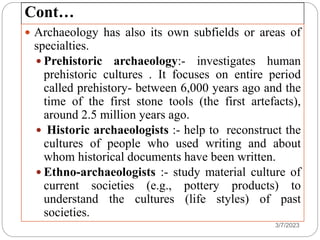 Introduction to Anthropology Course | PPTX
