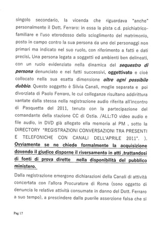 Allc istanza proscioglimento immediato ex art. 129 cpp