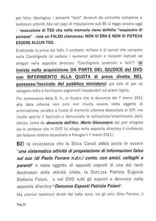 Allc istanza proscioglimento immediato ex art. 129 cpp