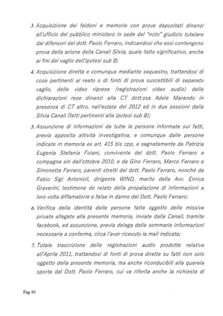 Allc istanza proscioglimento immediato ex art. 129 cpp