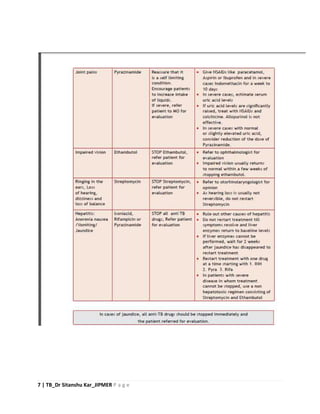 7 | TB_Dr Sitanshu Kar_JIPMER P a g e
 