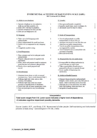3 | Geriatric_Dr SSKAR_JIPMER
 