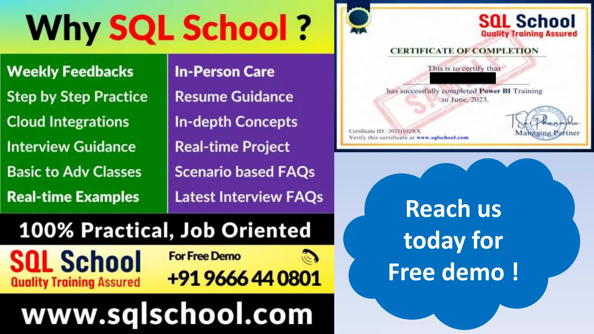 Reach us
today for
Free demo !
 