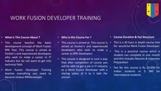 All courses information new