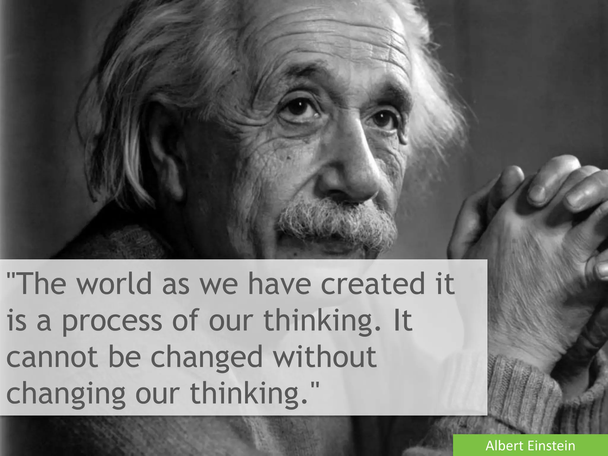 www.ranger4.com DevOpstastic
"The world as we have created it
is a process of our thinking. It
cannot be changed without
changing our thinking."
Albert Einstein
 