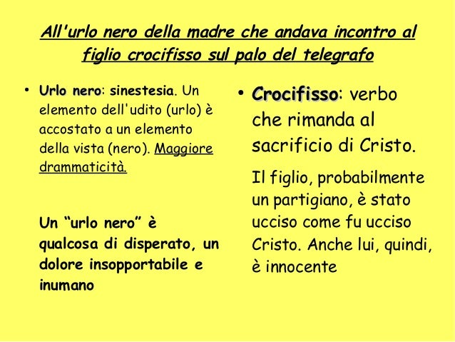 Alle Fronde Dei Salici Figure Retoriche