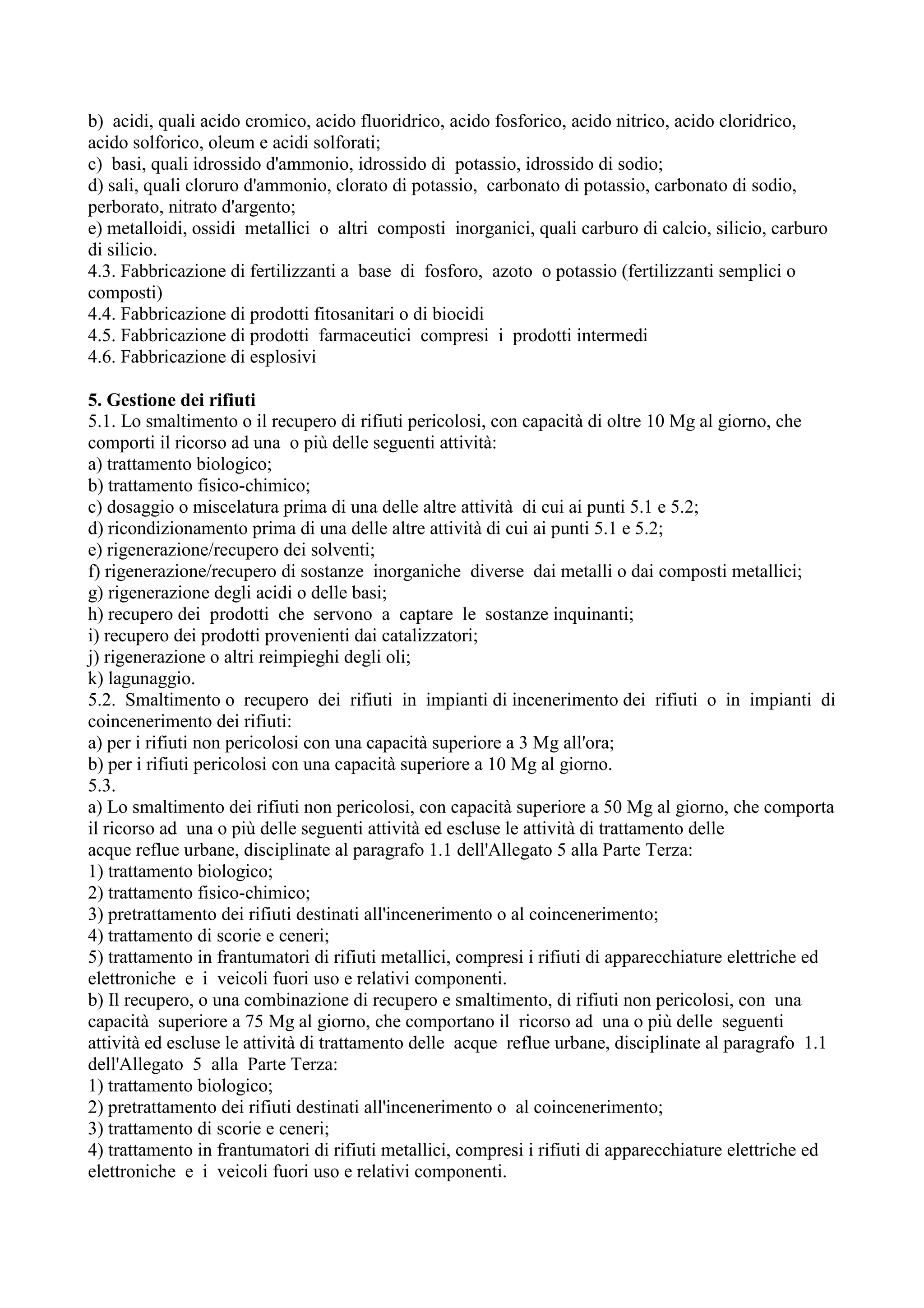 decreto legislativo 3 aprile 2006 n 152
