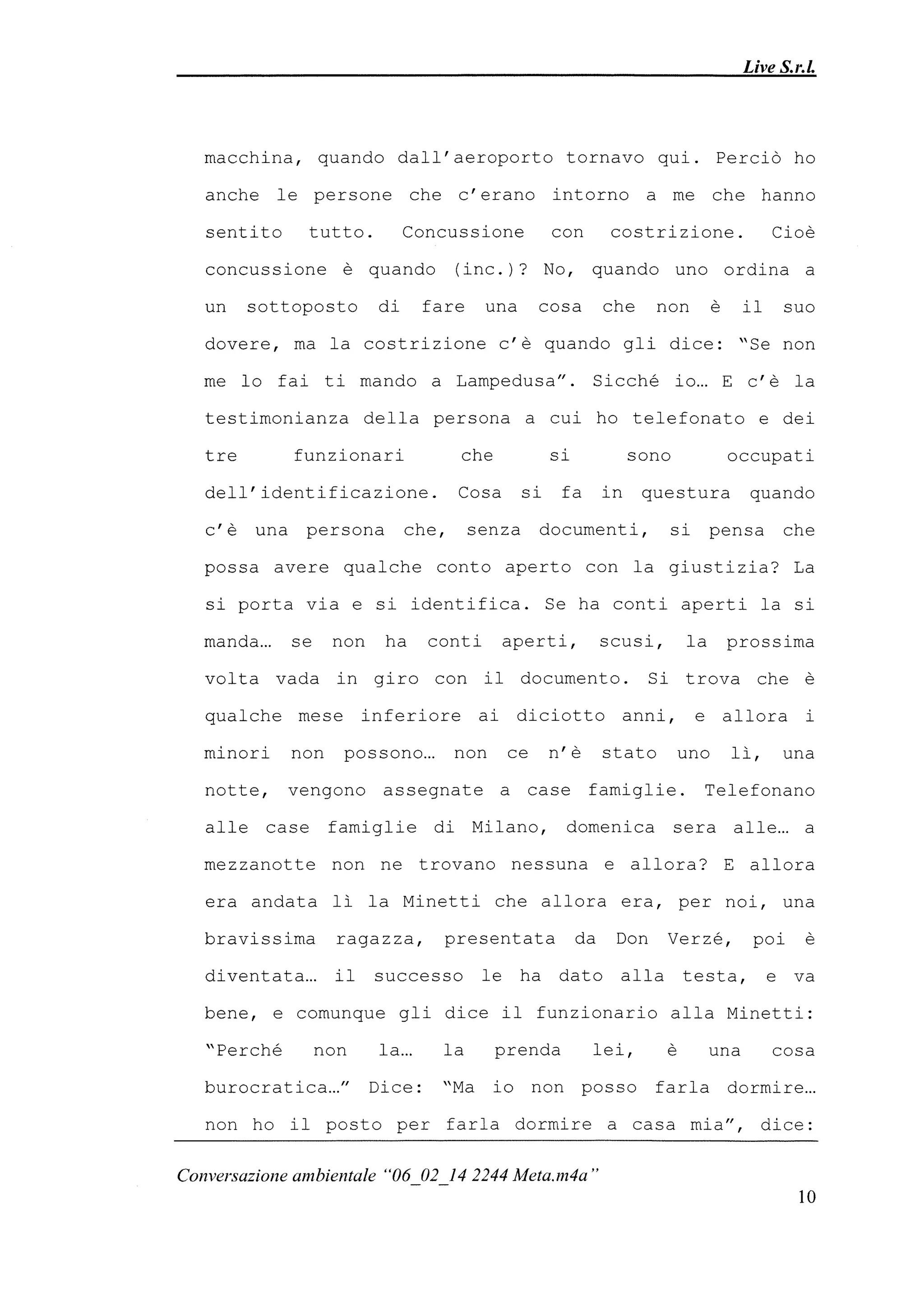 Le registrazioni di Berlusconi