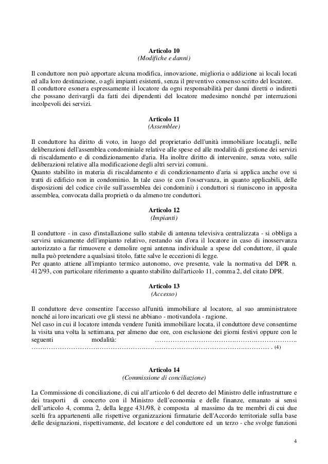 Modello Contratto Concordato 32