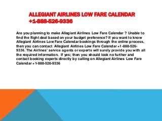 Allegiant airlines low fare calendar Allegiant airlines low fare calendar