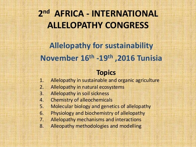 Allelopathy