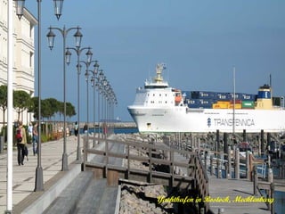 Yachthafen in Rostock, Mecklenburg
 