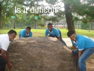 Is it difficult

 