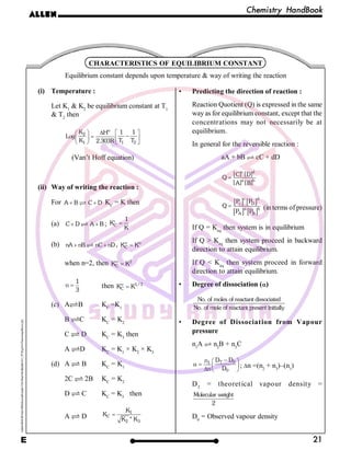 Allen-Chemistry (IIT-JEE).pdf jee aspirants | PDF