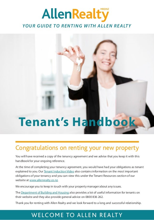 Allen Realty Tenant's Handbook