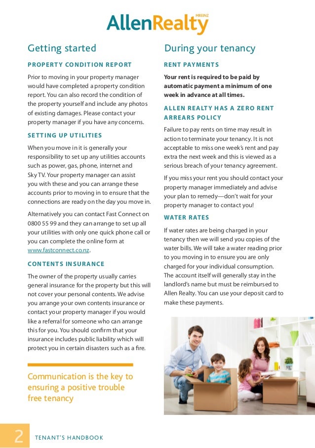 Allen Realty Tenant's Handbook
