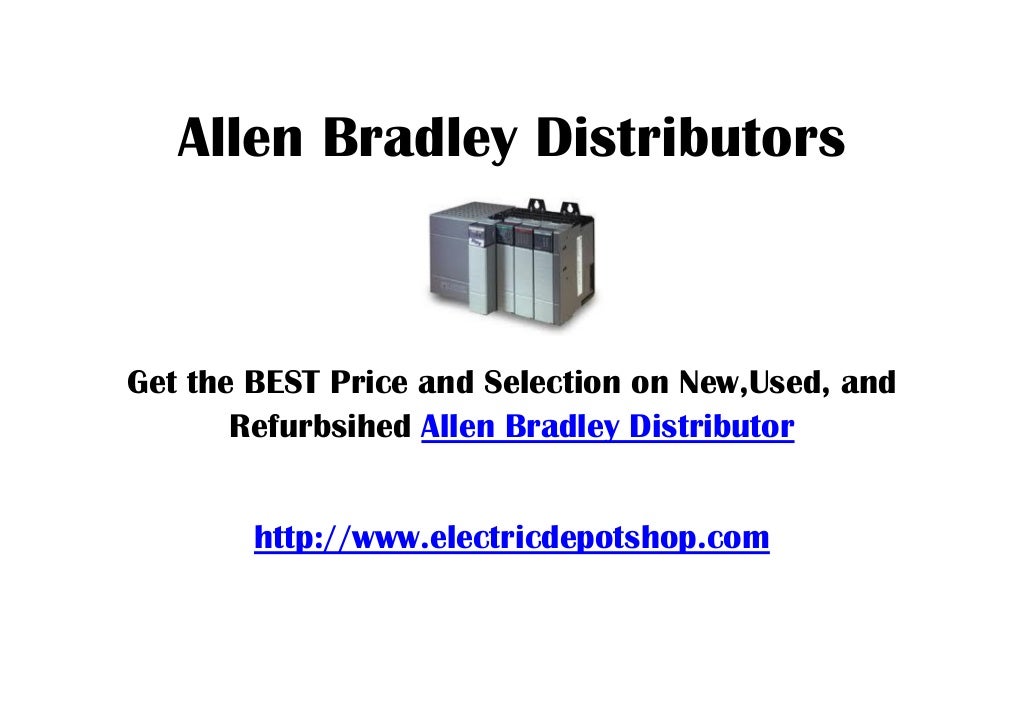 Allen bradley distributors
