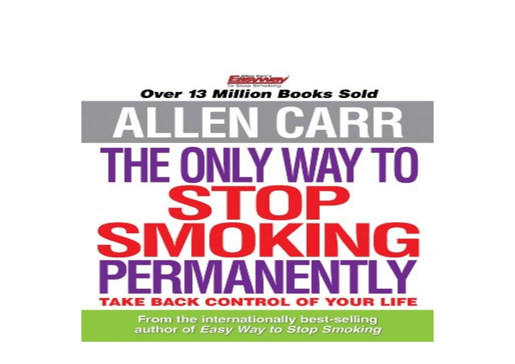 BOOK_AUDIOBOOK LIBRARY Allen Carrs The Only Way to Stop Smoking