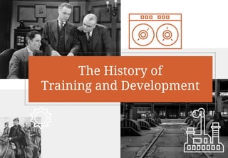 The History of
Training and Development
 
