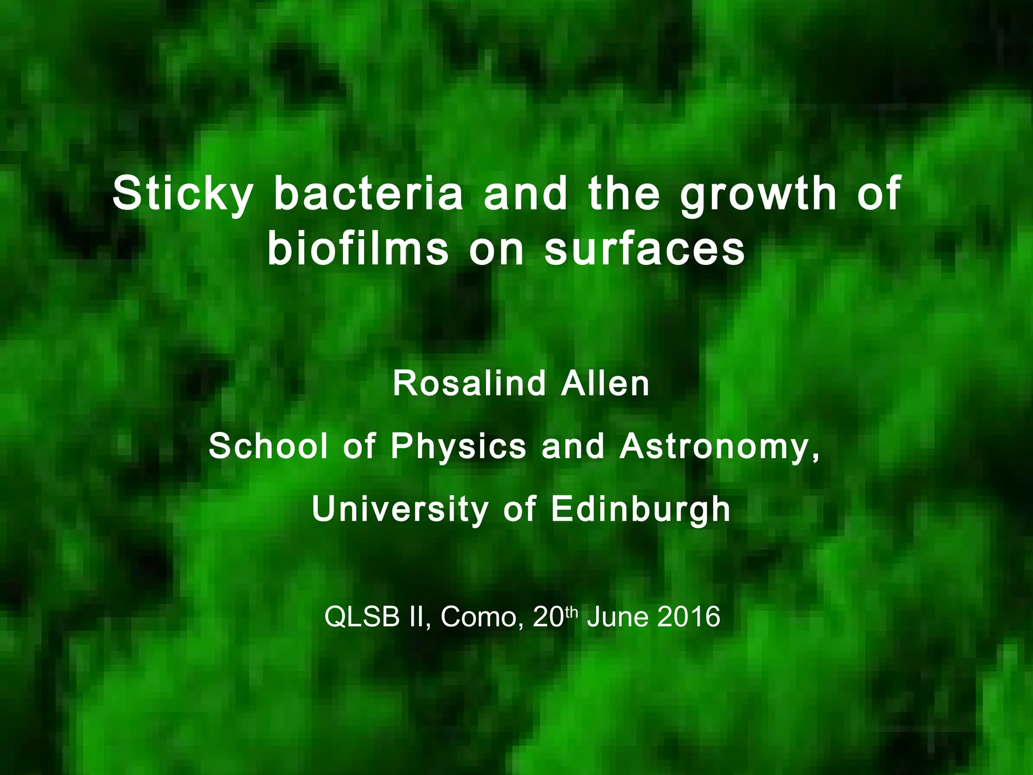 Biofilms: The Sticky Truth About Bacteria You Need To Know - uzqwhd9