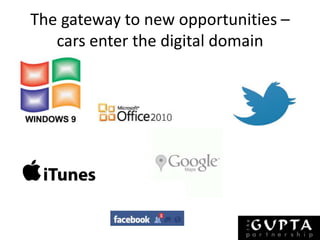 The gateway to new opportunities – cars enter the digital domain