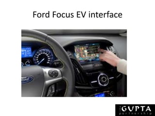 Ford Focus EV interface