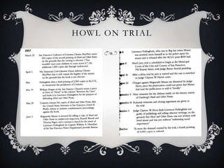 Howl On Trial 