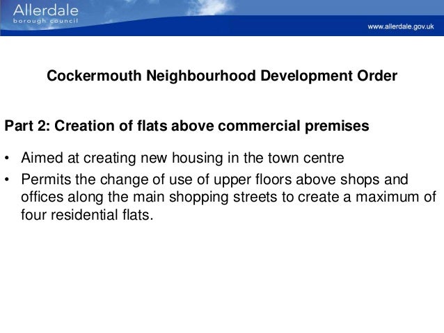 Allerdale Borough Council Local Authority Experience The Cockermout