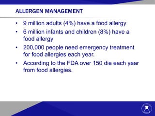 Allergen discussing mislabeling dangers of cross contamination and ...