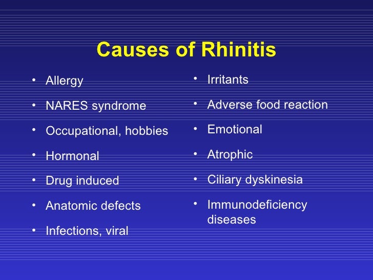 Allergic Rhinitis