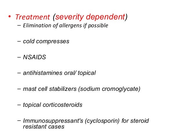 ALLERGY AND HYPERSENSITIVITY:vPERRENIAL CONJUNCTIVITIS 