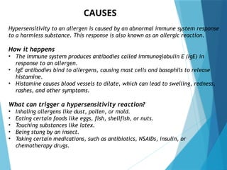 Comprehensive Overview of Allergic and Hypersensitivity Reactions ...