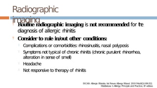 Allergic Rhinatis trearment and its effects | PPTX