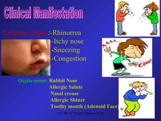 Allergic rhinitis | PPT