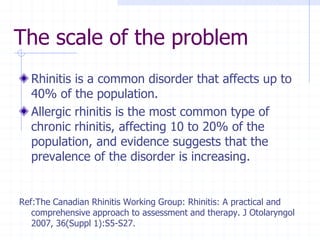 Allergic rhinitis | PDF