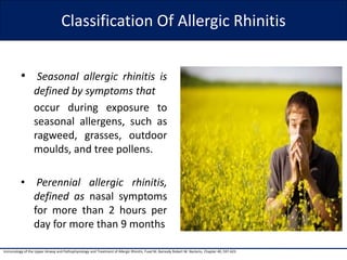 Allergic rhinitis | PPTX
