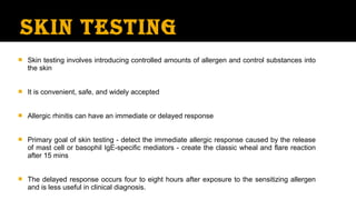 Allergic rhinitis. | PPT