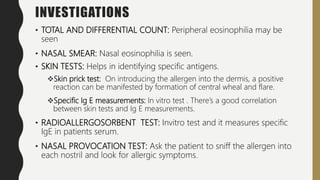 Allergic rhinitis | PPTX