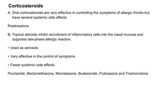 Allergic rhinitis | PPTX