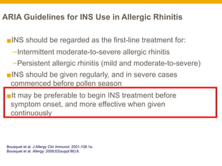 Aria Rhinitis Management of Allergic Rhinitis .pptx