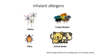 Allergic Rhinitis Animal Model Allergic rhinitis and its management ENT.pptx