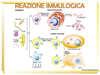 REAZIONE IMMULOGICA Dr.ssa Letizia Saturni 