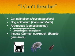 “I Can’t Breathe!”
 