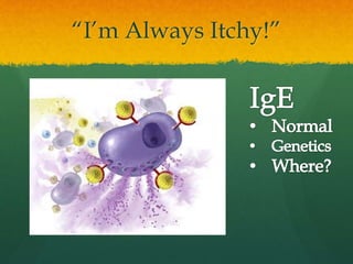 “I’m Always Itchy!”
 