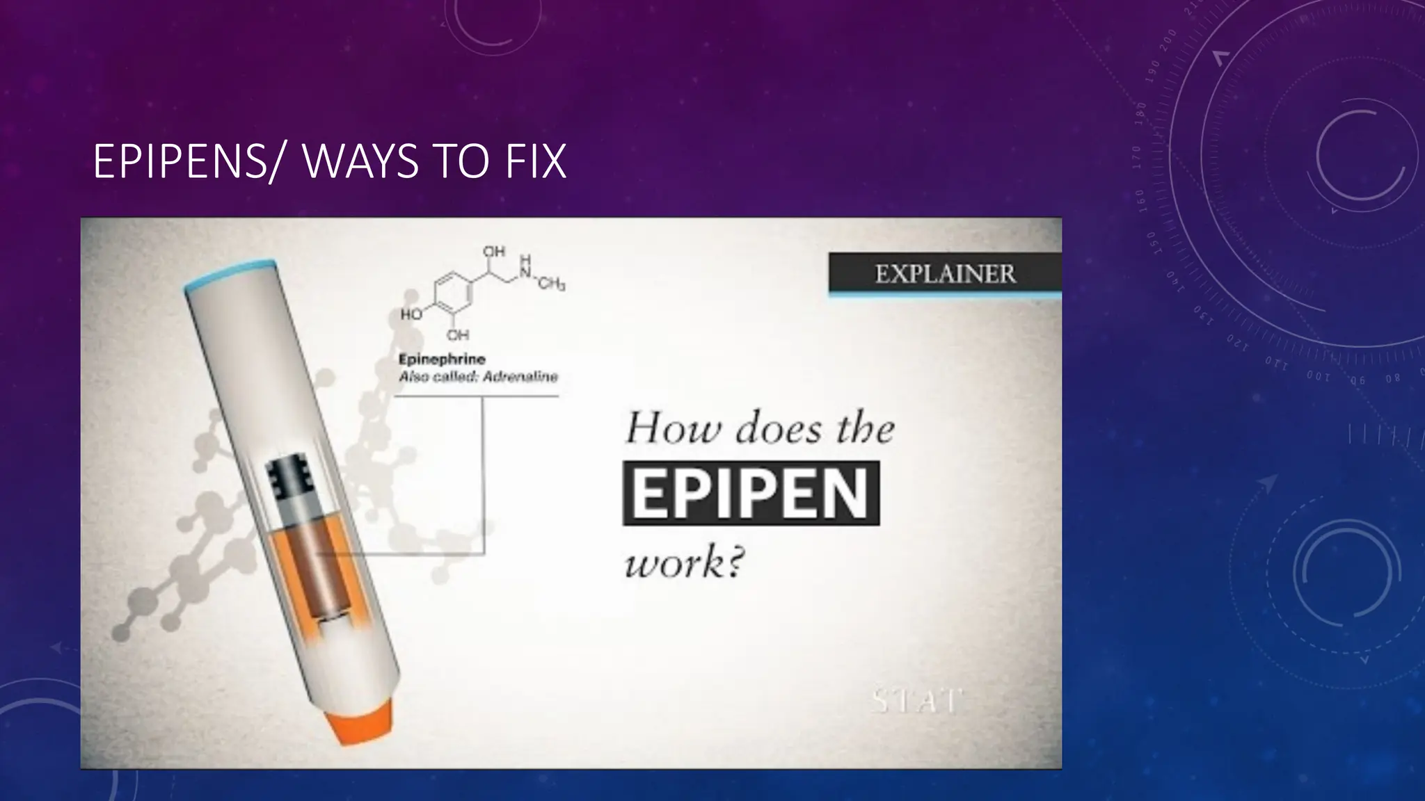EPIPENS/ WAYS TO FIX
 