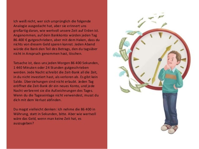 Alles eine frage der zeit