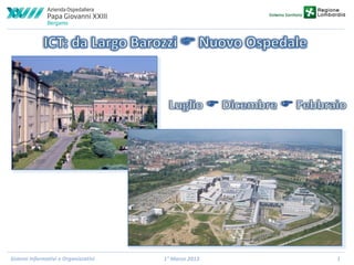 Sistemi Informativi e Organizzativi

1° Marzo 2013

1

 